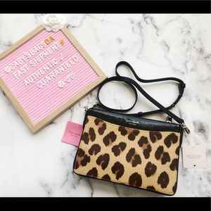 💞Kate Spade haircalf medium convertible crossbody